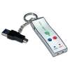 S Shape Promotional Usb with Laser Pointer, LED Torch and Key Ring